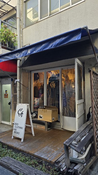 CA. used clothing and booksの店舗・売り場